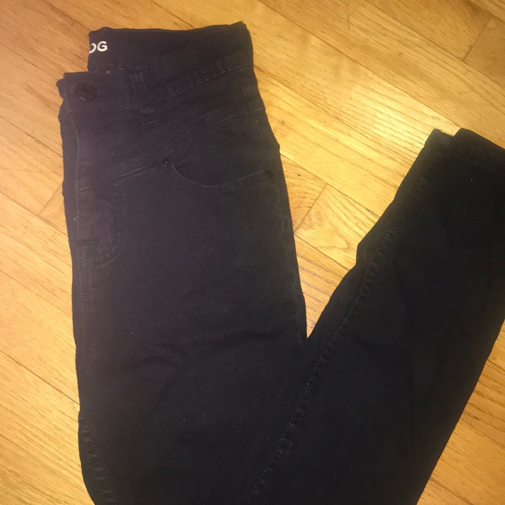 BDG black high waist jeans